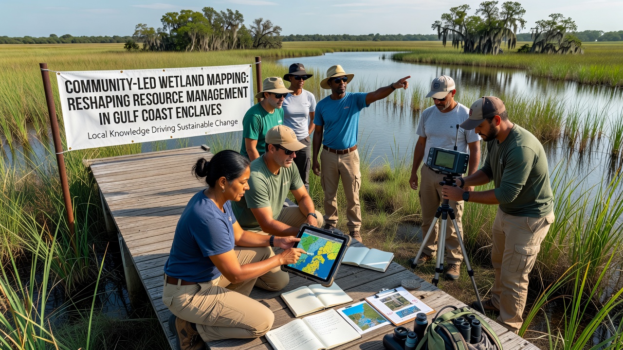 Community-led Wetland Mapping Projects Reshaping Resource Management in Overlooked Gulf Coast Enclaves